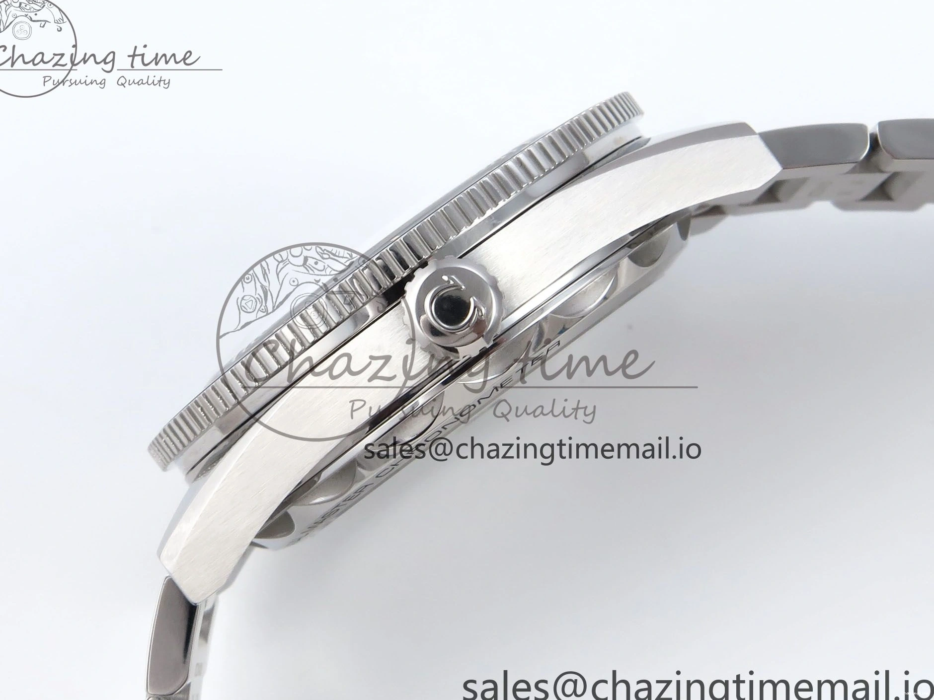 0401 Elegant Seamaster 300 Heritage SS VSF 1:1 Best Edition Blue Dial on SS Bracelet A 7701